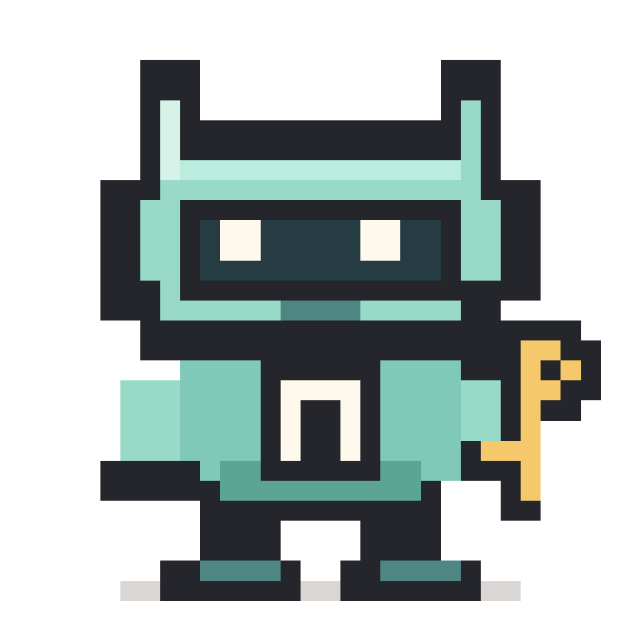 Key pixel character